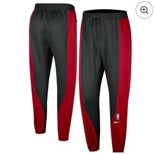NWT NIKE MIAMI HEAT NBA PLAYER ISSUE ENGINEERED SNAP ON WARM UP PANTS Sz XXL‎